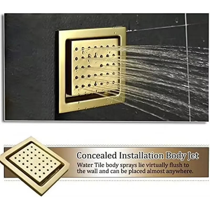 Juego de Ducha LED Inteligente - Spa & Wellness Jura Resort Centre De Loisirs Des Franches Montagnes reseña y precio